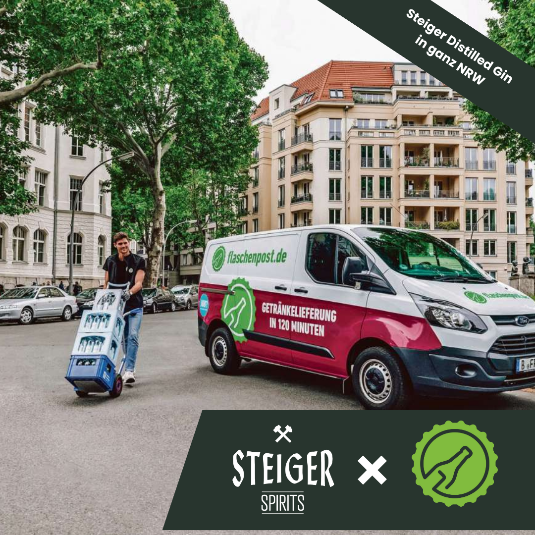 Steiger Distilled Gin: Jetzt auf Flaschenpost in NRW – Ein Geschmackserlebnis auf Knopfdruck