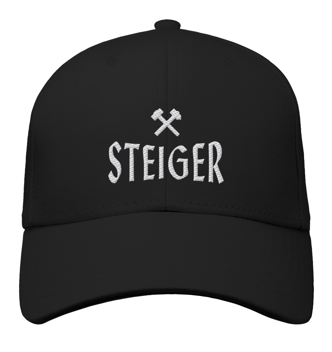 Steiger Kappe bestickt - Organic Baseball Cap